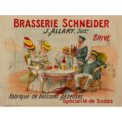 Brasserie Schneider, J. Allary, Brive