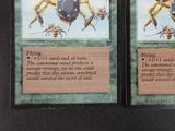 two cards with a picture of a bee on them