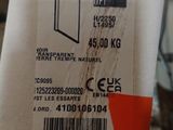 a label on the back of a box with a sticker on it