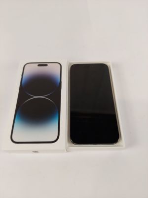two iphones are sitting side by side on a white surface