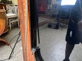 a man taking a picture of himself in a mirror