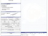 a close up of a document with a barcode on it