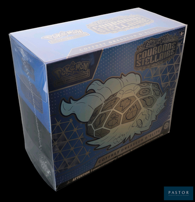 une boîte en carton avec l'image d'une tortue à l'intérieur