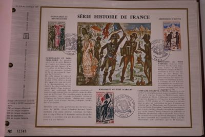 Un album avec son étui CEF France