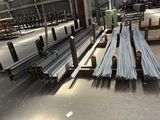 a large warehouse filled with lots of steel bars
