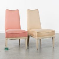 Emile Veranneman (1924–2004), deux petites chaises, bois pat… (photo 2)