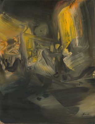 CHU TEH-CHUN (1920-2014) Composition, 1973 - Photo 1