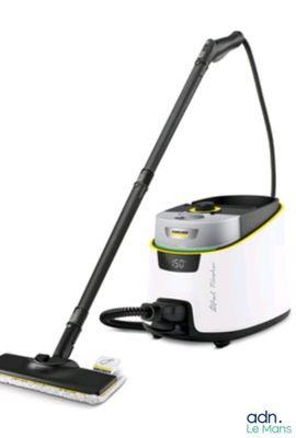 un gros plan d'un aspirateur équipé d'une serpillière