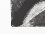 a black and white drawing of a fish in the water