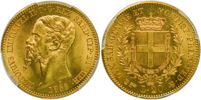a gold sovereign coin with the image of queen victoria