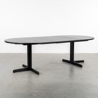 Thonet, table ronde à rallonges, seconde moitié du XXe siècl… (photo 5)