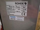 an image of a close up of a machine with a label on it