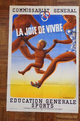 affiche française du film « La Joie de vivre »