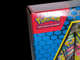a box of pokemon toys that is sitting on a table