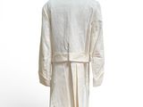 an image of a white bathrobe on a mannequin