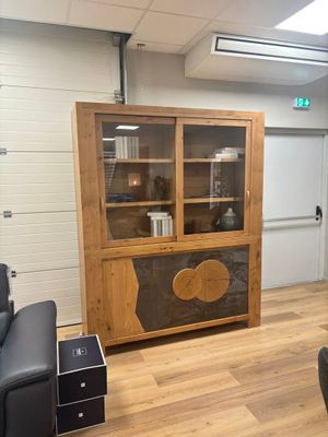 Buffet vitrine MOBILIER DE FRANCE modèle FLOIRAC portes coul… - Photo 1