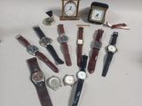 many different types of watches on the table