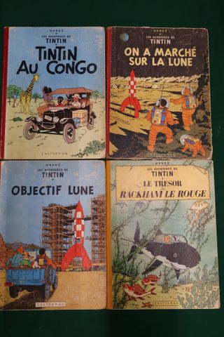 HERGE : « TINTIN, LE TRESOR DE RACKHAM LE ROUGE » Ed CASTERMANN d...