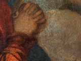 an image of a painting of a woman holding a child