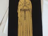une image représentant une carte sur laquelle figure le dessin d'un homme en robe