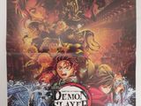 une affiche du film « Demon Slayer »