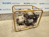 an image of a small engine in a cage