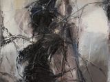 an image of a painting of a person holding an umbrella