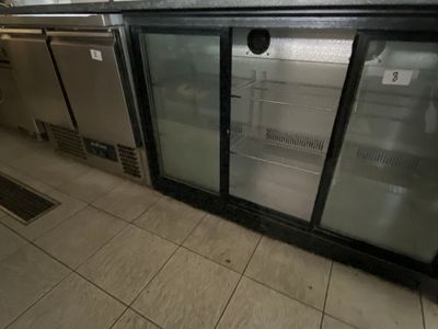 an image of a commercial refrigerator in a commercial kitchen