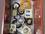 a box with a bunch of items inside of it