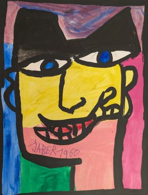 Jaber EL MAHJOUB (né en 1938) Sans titre, 1960