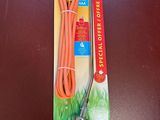 a red cord that is attached to the handle of a garden hose
