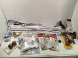 a lot of different items that are on the counter