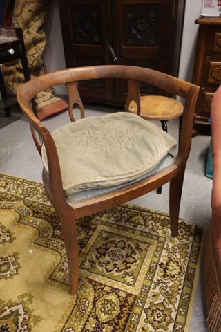 Fauteuil de bureau dossier gondole