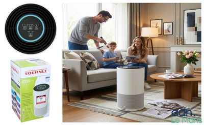 Soehnle AirFresh Clean 400 – Purificateur d’air silencieux é…