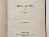 un livre ouvert avec un titre en noir et blanc