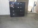 an image of a filing cabinet in a garage