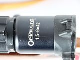 a close up of a camera lens on a table