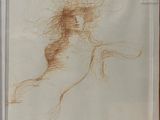 une image d'un dessin d'une femme aux cheveux longs