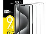 Lot de 2 protections d'écran trempées 9H pour iPhone XR