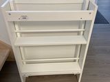 white bookcase with three shelves for sale in los angeles, ca