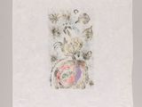 a picture of a drawing of a teddy bear with a heart
