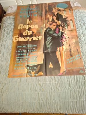 le repos du guerrier . Brigitte Bardot et Robert Hossein.