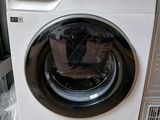 a washing machine that is sitting on a pallet