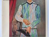 une image représentant un tableau d'un homme en chemise rayée