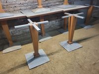 8.5 tables piètement art déco (dont six demontées) (photo 2)