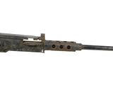 an old machine gun on a white background with a white background