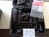 a black case with tools in it sitting on a table