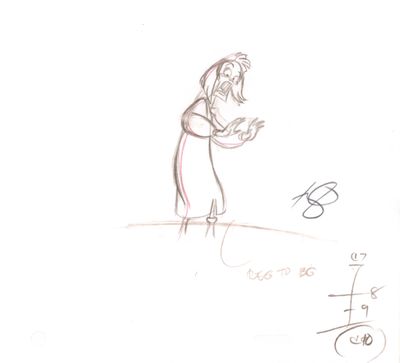 dessin représentant un homme tenant une raquette de tennis sur un court de tennis