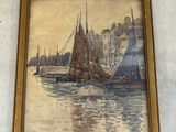 une photo d'un tableau accroché au mur