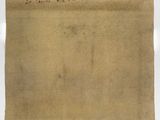 an old piece of paper with writing on it
